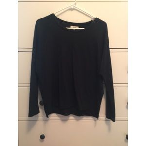 Black long sleeve shirt